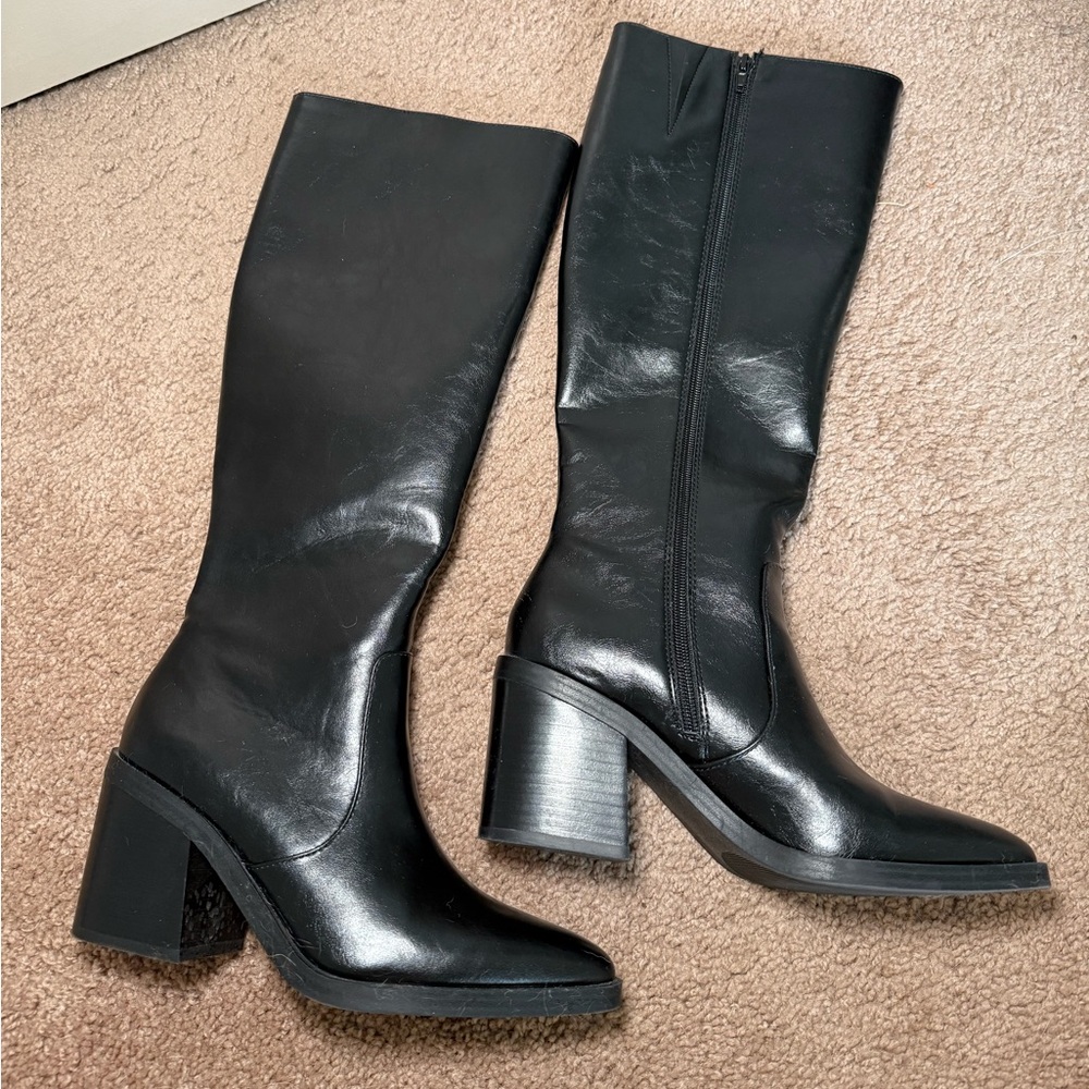 Black Steve Madden Boots - Women’s size 7.5